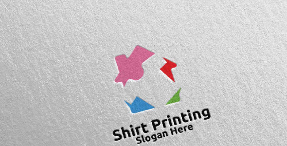 Шаблон логотипа на тему графика