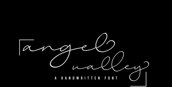 Шрифт на тему графика