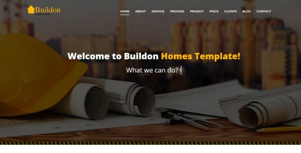 шаблон целевой страницы начальной загрузки