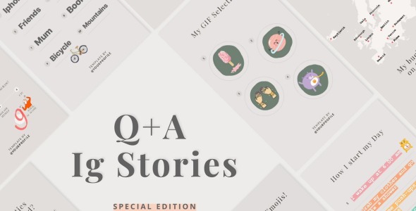 Шаблон для соцсетей на тему графика