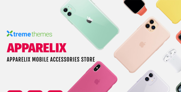 apparelix мобильные аксессуары shopify тема