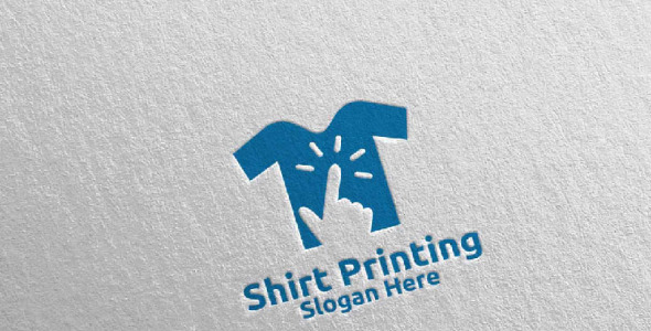 Шаблон логотипа на тему графика