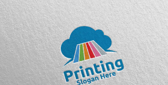 Шаблон логотипа на тему графика