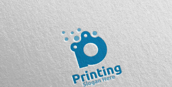 Шаблон логотипа на тему графика