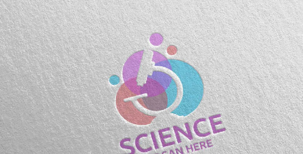 Шаблон логотипа на тему графика