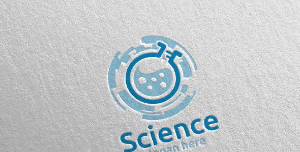 Шаблон логотипа на тему графика