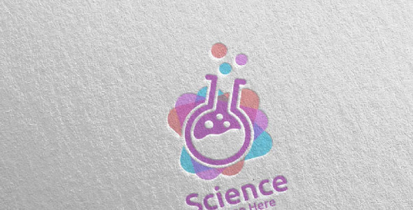 Шаблон логотипа на тему графика