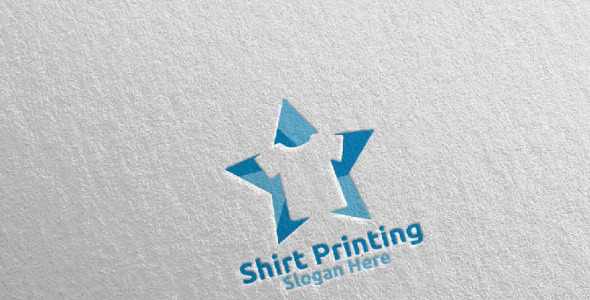 Шаблон логотипа на тему графика