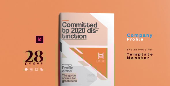 Magazine Template на тему промышленность