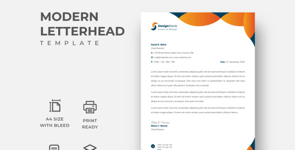 Фирменный стиль на тему графика