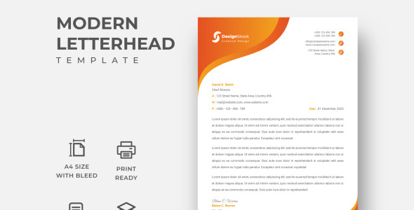 Фирменный стиль на тему графика