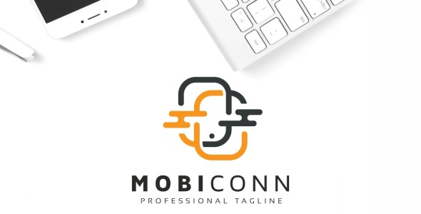 Шаблон логотипа на тему графика