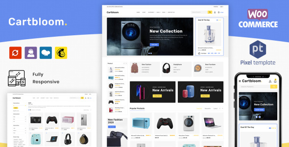 многоцелевая электронная тема woocommerce