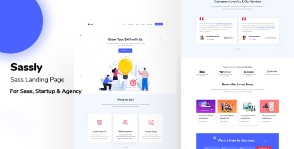 PSD шаблон на тему графика