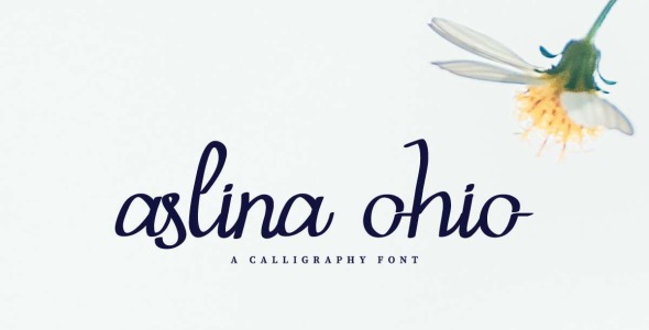 Шрифт на тему графика