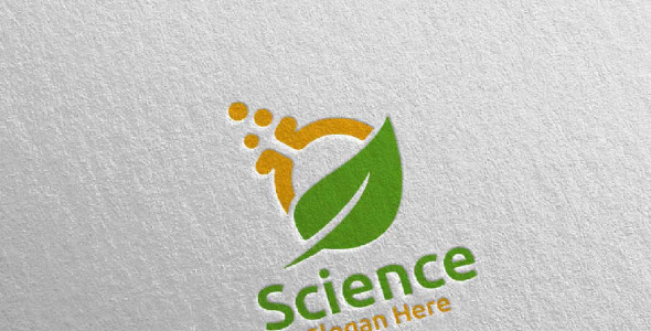 Шаблон логотипа на тему графика