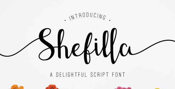 Шрифт на тему графика