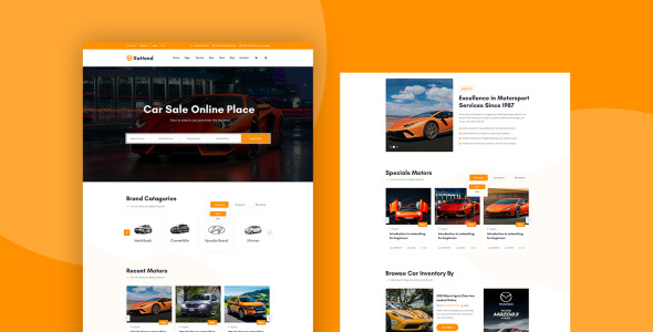 PSD шаблон на тему велосипеды