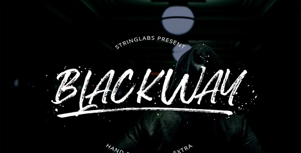 Шрифт на тему графика