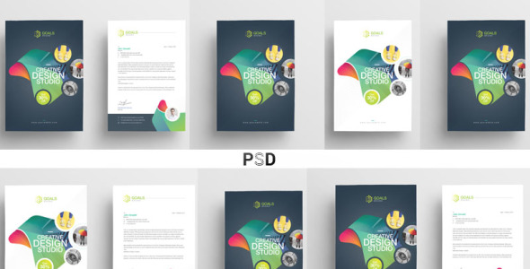 Фирменный стиль на тему графика