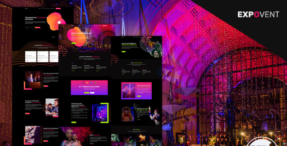 expovent wordpress тема