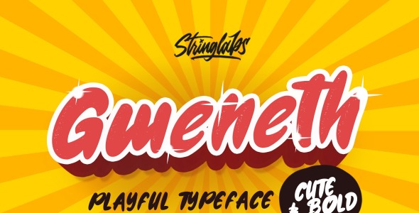 Шрифт на тему графика