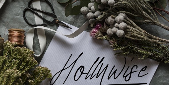 Шрифт на тему графика