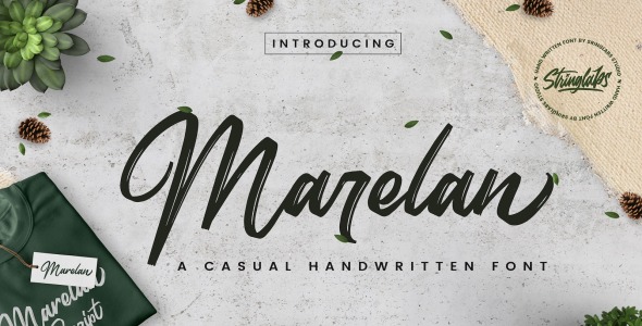 Шрифт на тему графика