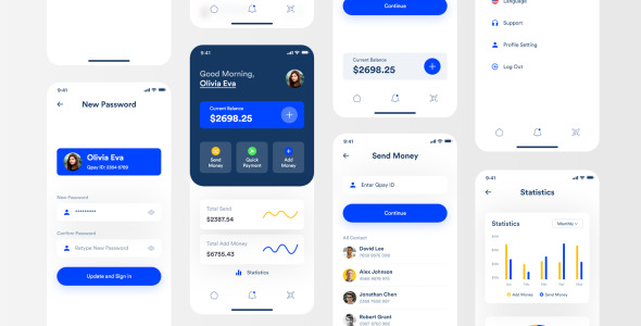 UI элементы на тему графика