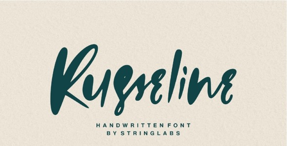 Шрифт на тему графика