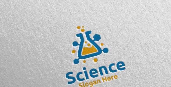 Шаблон логотипа на тему графика