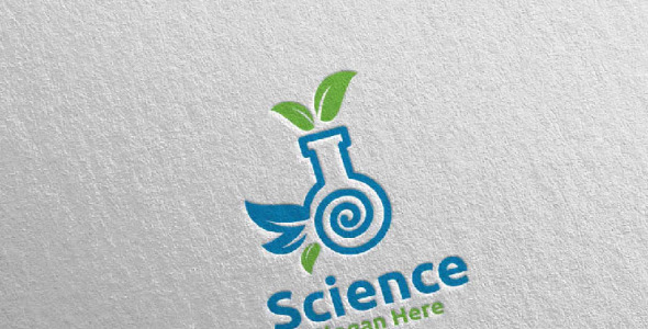 Шаблон логотипа на тему графика