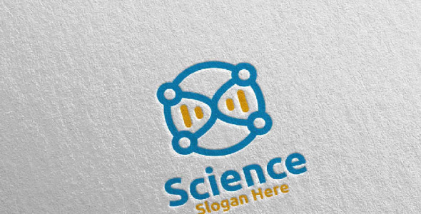 Шаблон логотипа на тему графика