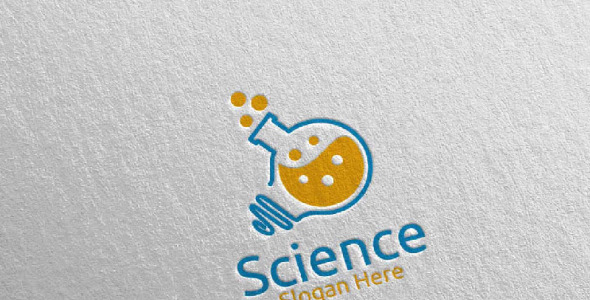 Шаблон логотипа на тему графика