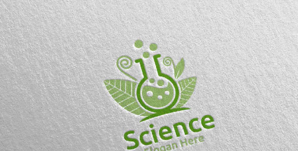 Шаблон логотипа на тему графика