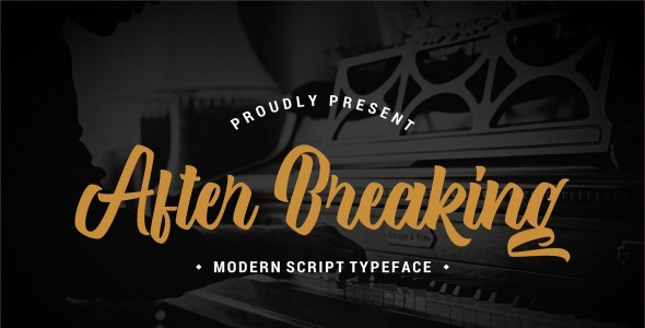 Шрифт на тему графика