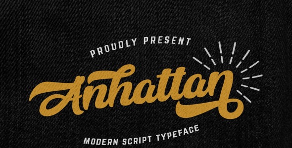 Шрифт на тему графика