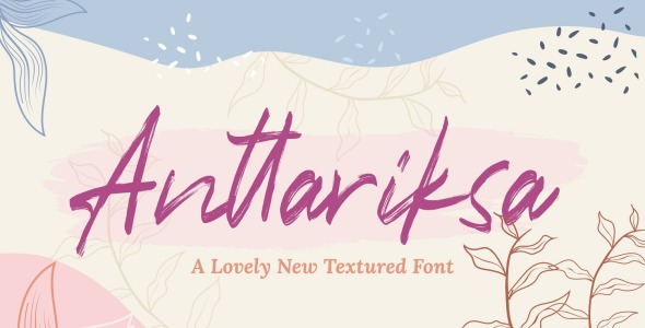 Шрифт на тему графика