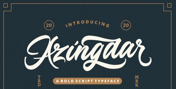 Шрифт на тему графика