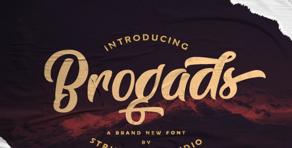 Шрифт на тему графика