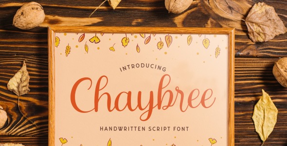 Шрифт на тему графика