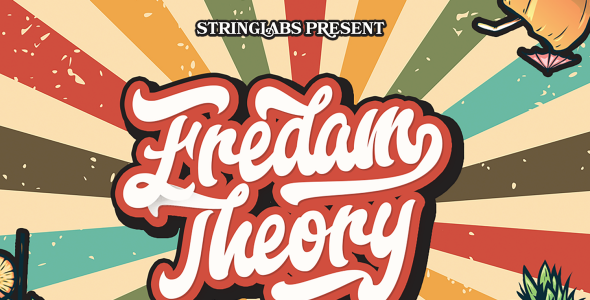 Шрифт на тему графика