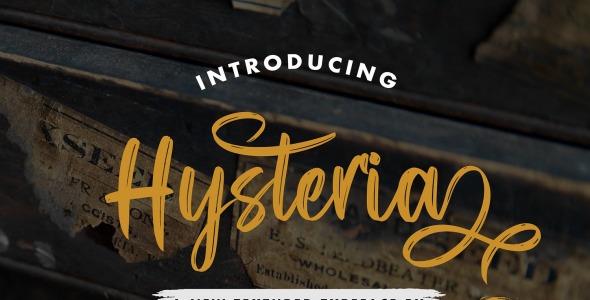 Шрифт на тему графика