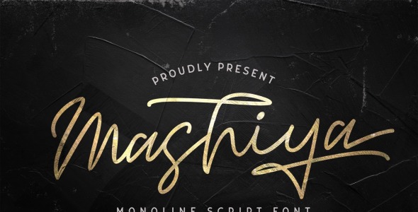 Шрифт на тему графика