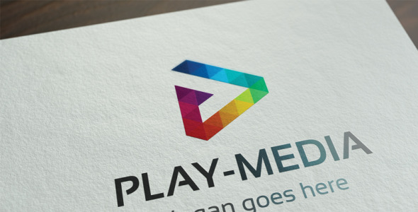 Шаблон логотипа на тему графика