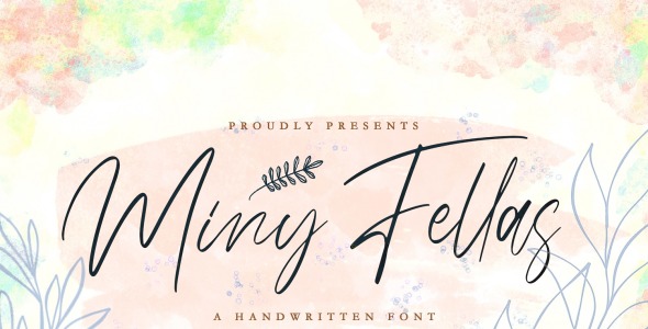 Шрифт на тему графика