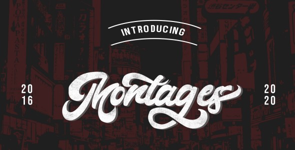 Шрифт на тему графика