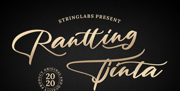 Шрифт на тему графика