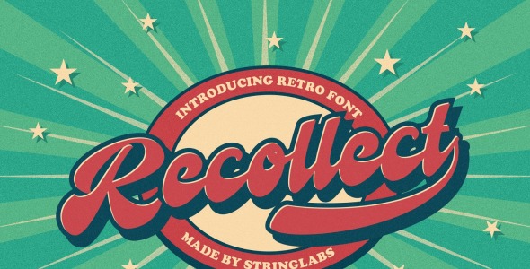 Шрифт на тему графика