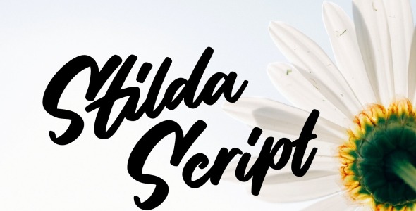 Шрифт на тему графика